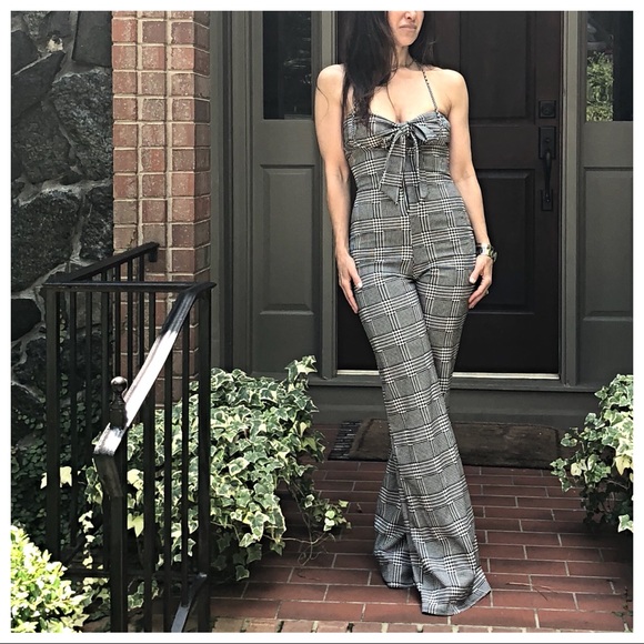 ✨LAST ONE WAS 39$✨Houndstooth wide leg 2 piece set - Picture 7 of 7